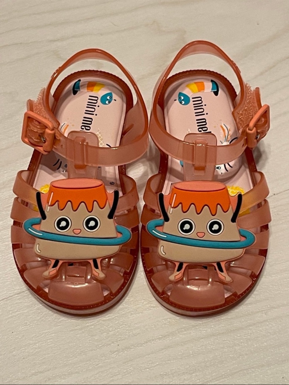 Mini Melissa Girls Jelly Sandals